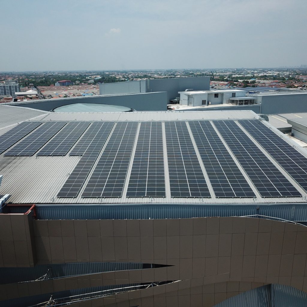 Solar,Pv,Rooftop,System,In,Bangkok,Thailand